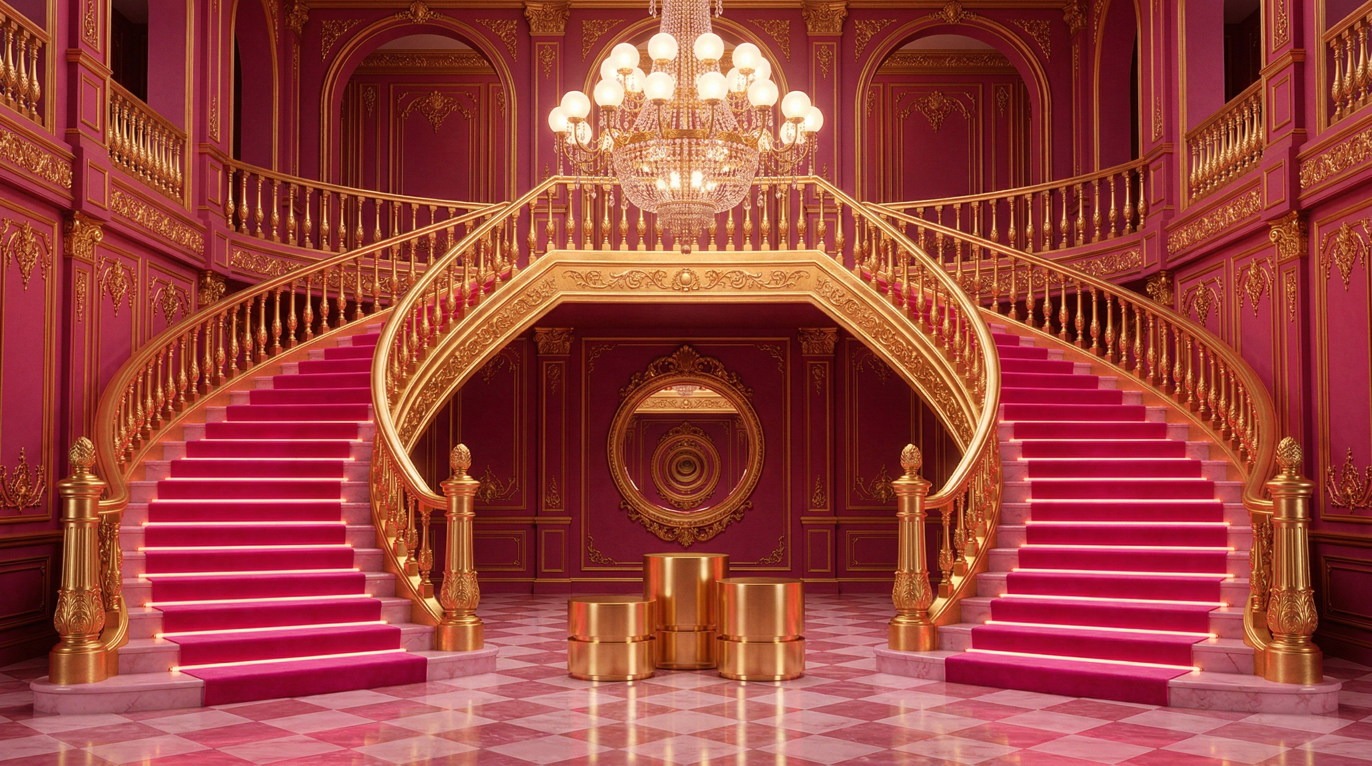 Escadaria Rosa WePink